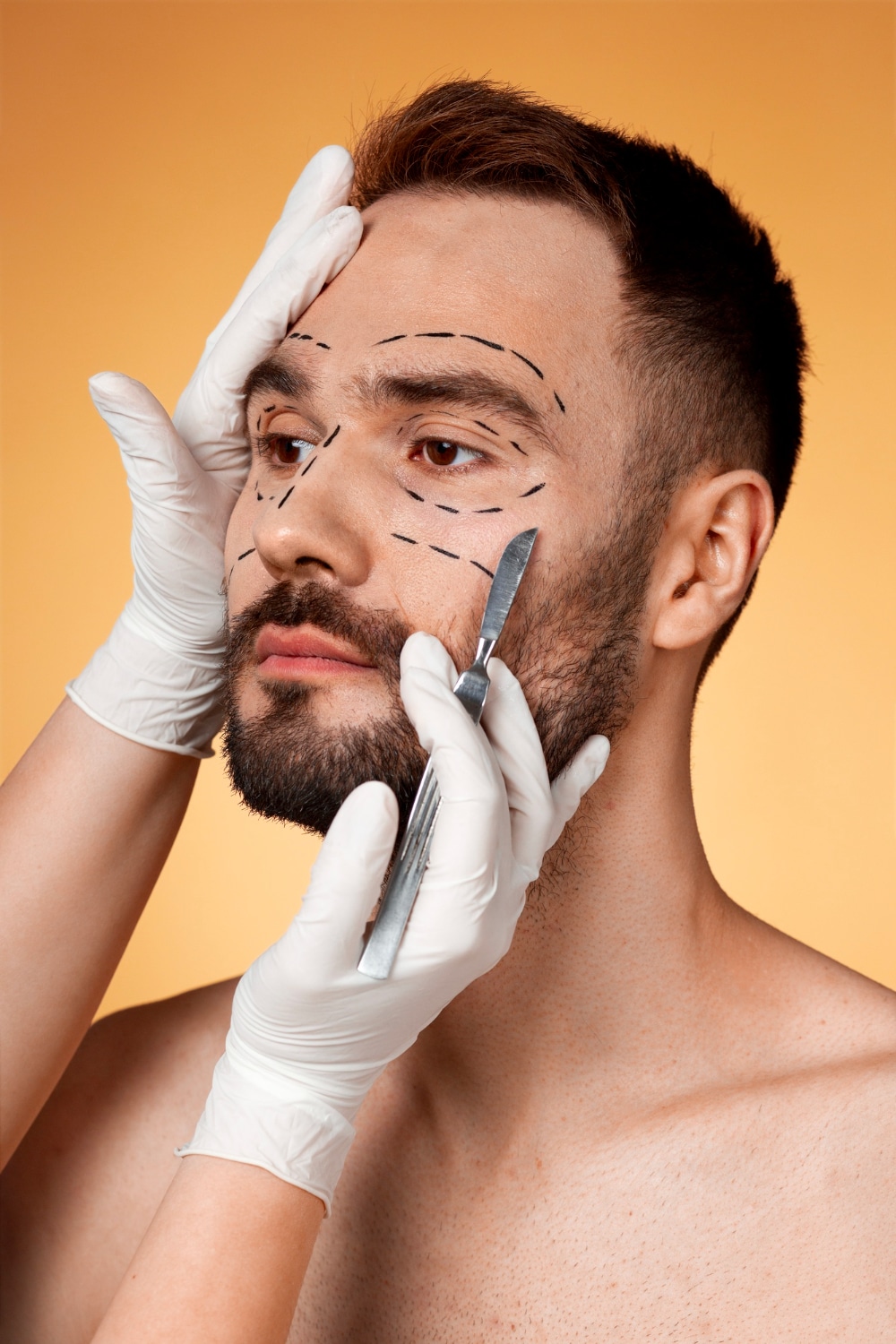 מתיחת פנים לגבר