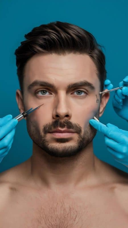 מתיחת פנים לגבר