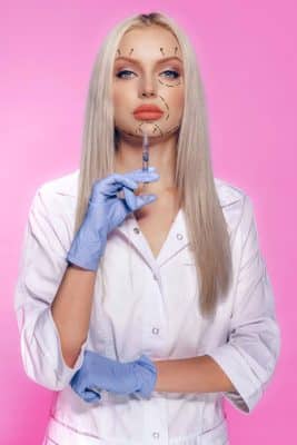 המסת שומן בסנטר כפול