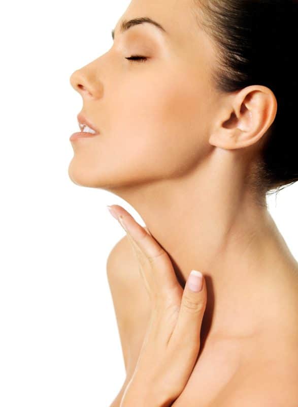 סנטר כפול זריקה